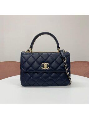 Chanel Trendy CC Lambskin CC Logo Shoulder Bag